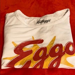 White Eggo shirt